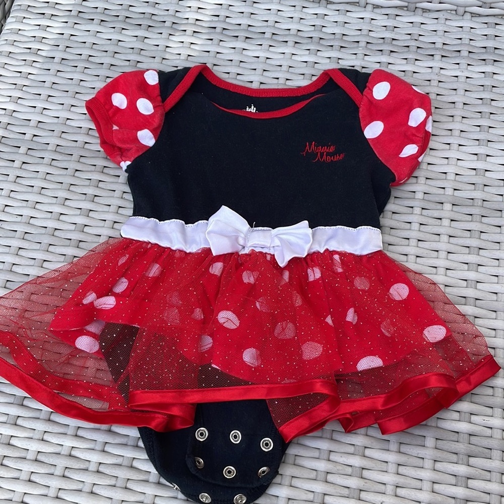 Disney Baby Minnie Mouse TuTu Dress Size 6M